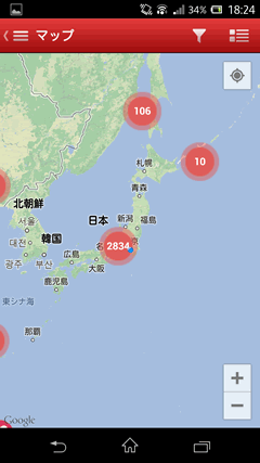 FC2Talk　マップ日本全体